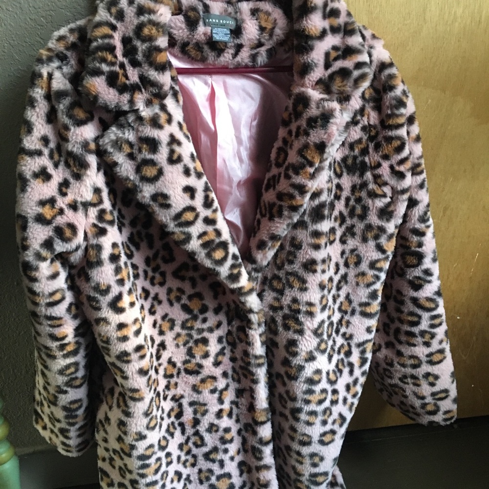 Leopard Faux Fur Coat